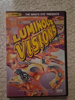 Luminous Visions DVD Mind's Eye Yoichiro Kawaguchi Tangerine Dream w/ Soundtrack